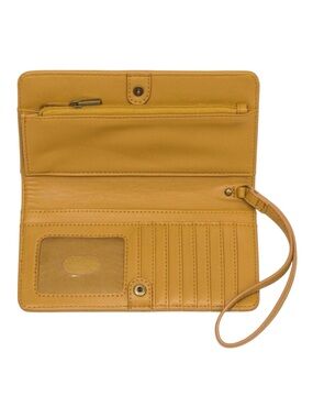 Universal Thread Bifold Wallet in Gold
